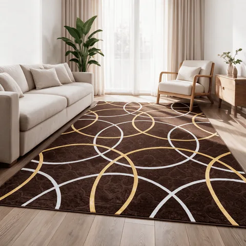 Tapete Geométrico Estampado
