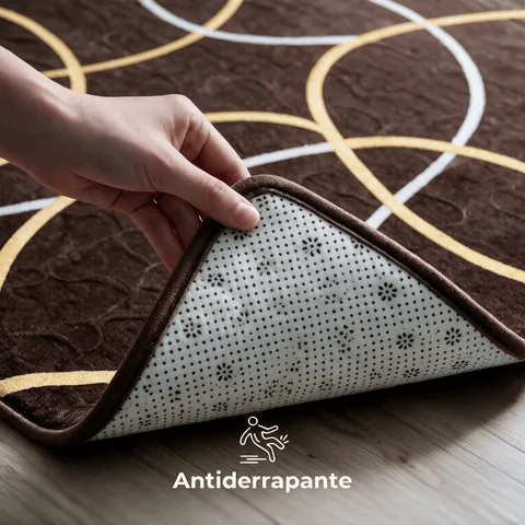 Tapete Geométrico Estampado